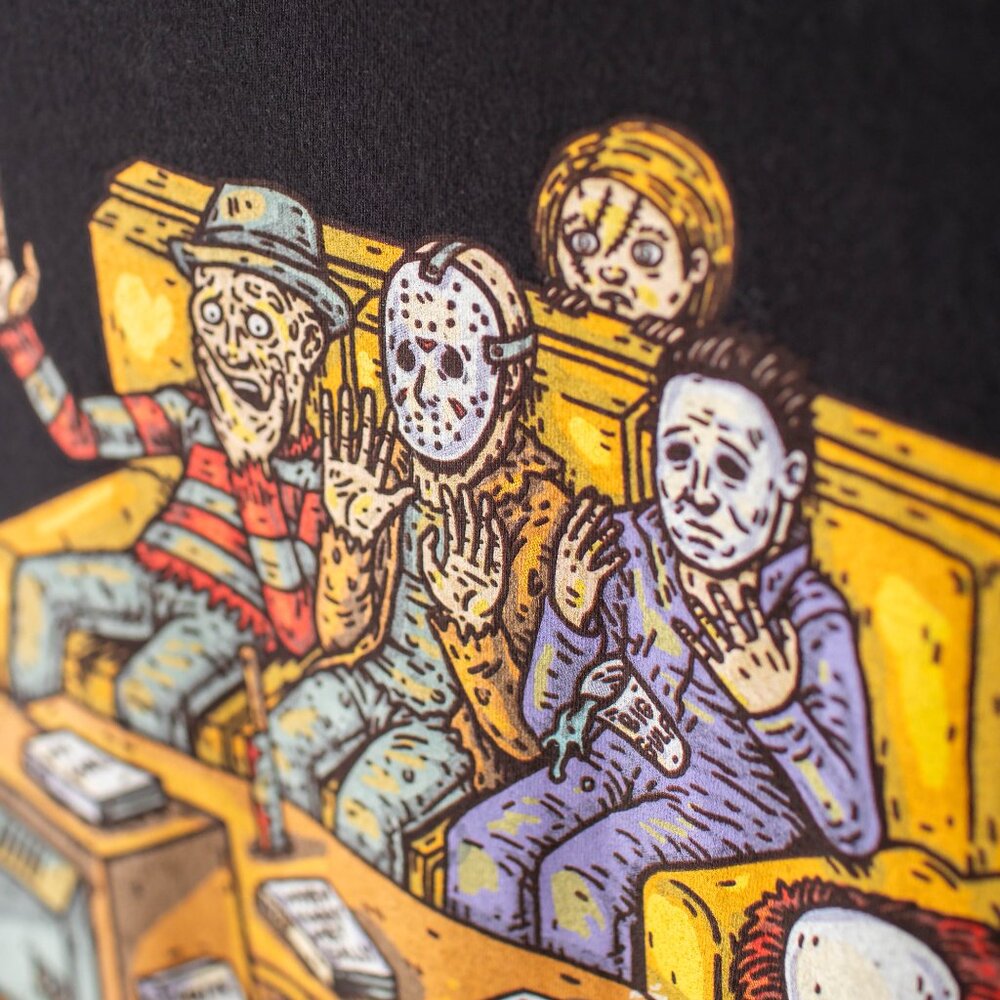 Threadless Medium Freddy Jason Michael Chucky & I… - image 3